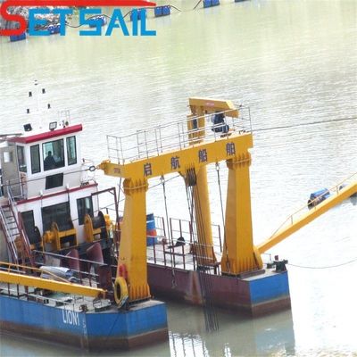 Water Flow 800m3 Diesel Engine 8 Inch Cutter Suction Dredger with Customized Request
