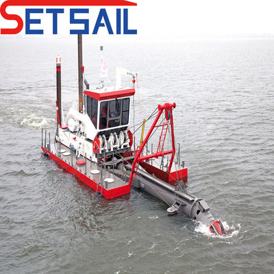Rexroth Hydraulic Double Diesel Engine Cutter Suction Sand Dredger with Huydraulic Pump