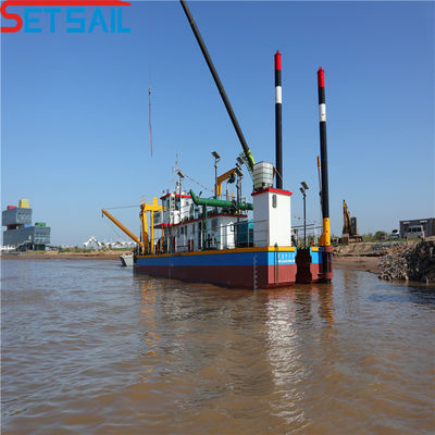 Total Width 5.5meter Customized Made in 8 Inch River Sand Dredger