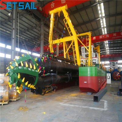 Total Width 5.5meter Customized Made in 8 Inch River Sand Dredger
