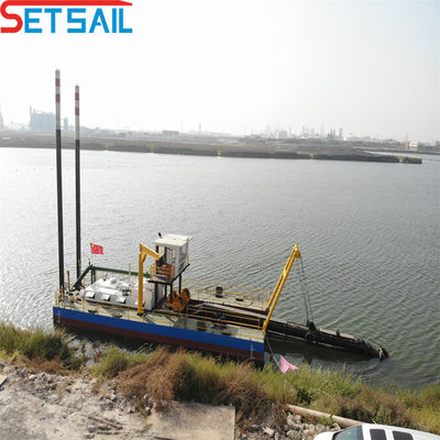 Total Width 5.5meter Customized Made in 8 Inch River Sand Dredger