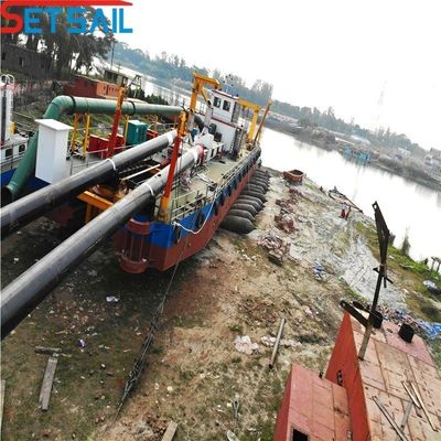 Total Width 5.5meter Customized Made in 8 Inch River Sand Dredger
