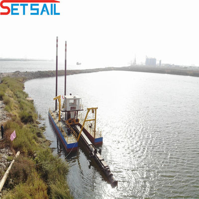 Total Width 5.5meter Customized Made in 8 Inch River Sand Dredger