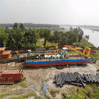 Hydraulic Valve Cutter Suction Dredging Equipment with Weichai Diesel Engine and Solution