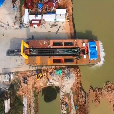 Maximum Dredging Depth of 30m Cutter Suction Dredging Equipment with Underer Water Pump