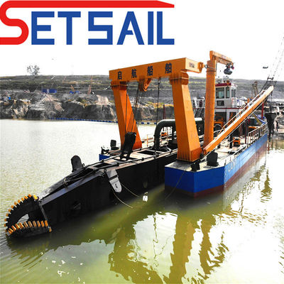 QHCSD-227 Full Hydraulic Spud Carriage Cutter Suction Dredger with Customized Request