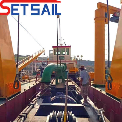 QHCSD-227 Full Hydraulic Spud Carriage Cutter Suction Dredger with Customized Request