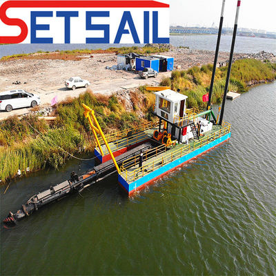 Rexroth Hydraulic System Cutter Suction Dredging Machine with Underwater Pump and Water Flow Meter
