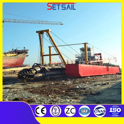 8 Inch Cutter Suction Dredger with 50kw Diesel Engine and Dredging Depth of 8 Meters