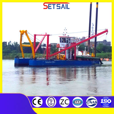 8 Inch Cutter Suction Dredger with 50kw Diesel Engine and Dredging Depth of 8 Meters