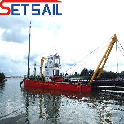 Sand Pump 8 Inch Cutter Suction Dredger with 85ton Total Weight and Customized Request