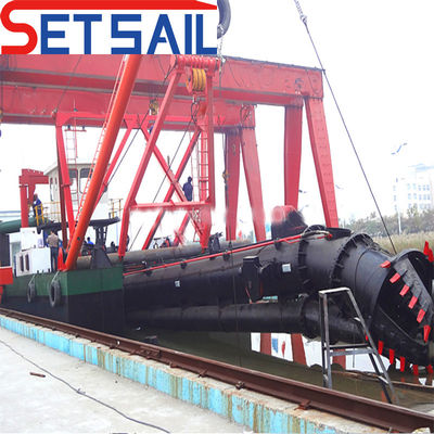 Sand Pump 8 Inch Cutter Suction Dredger with 85ton Total Weight and Customized Request