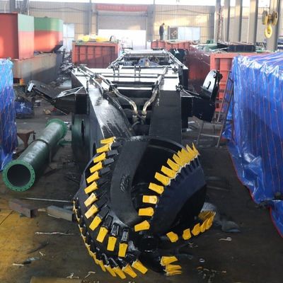 Dredging Depth 8m-30m Set Sail River Sand Cutter Suction Dredger with Hydraulic Pump