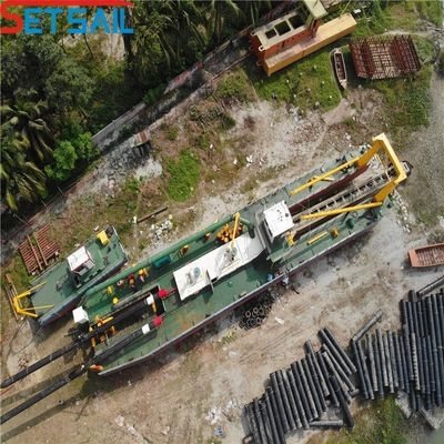 Cutter Suction Dredging Sand Machine with Booster Station Cyclone Type Cast Iron Cyclone