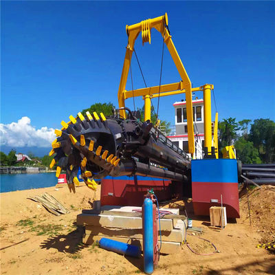 River Sand Gravel Cutter Suction Dredging Machine for Port Constructure and Performance