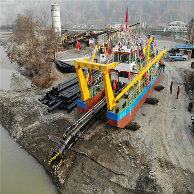 River Sand Gravel Cutter Suction Dredging Machine for Port Constructure and Performance
