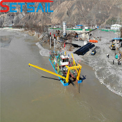 3.2meter Total Width Shijiazhuang Sand Pump Cutter Suction Dredger with Rexroth PLC