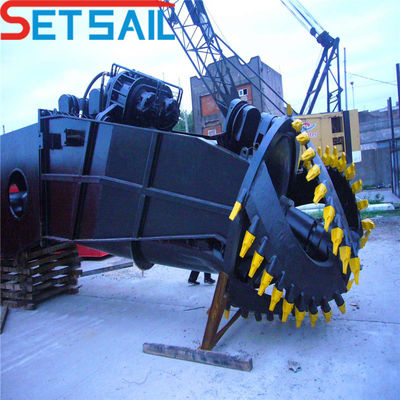 3.2meter Total Width Shijiazhuang Sand Pump Cutter Suction Dredger with Rexroth PLC