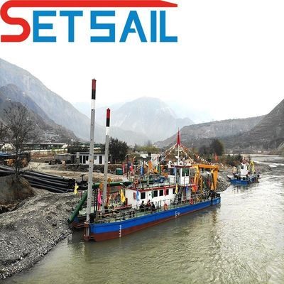 Customized Automatic Diesel Engine Cutter Suction Dredger with Hydraulic Cutter Head
