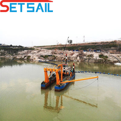 6 Inch Diesel Powered River Sand Dredger with Cutter Head and Shijiazhuang Sand Pump