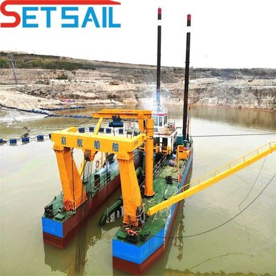 6 Inch Diesel Powered River Sand Dredger with Cutter Head and Shijiazhuang Sand Pump