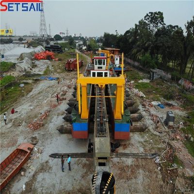 6 Inch Cutter Suction River Digging Sand Dredger with Rexroth Hydraulic and Monitoring