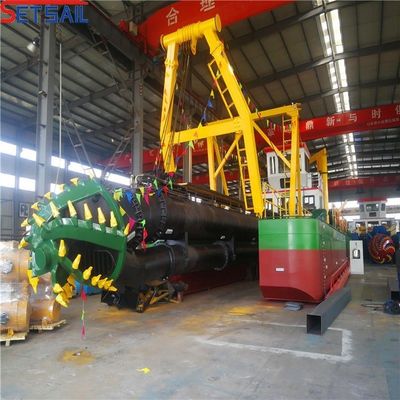 6 Inch Cutter Suction River Digging Sand Dredger with Rexroth Hydraulic and Monitoring