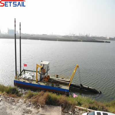 6 Inch Cutter Suction River Digging Sand Dredger with Rexroth Hydraulic and Monitoring