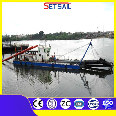 Siemens PLC 6 Inch Cutter Suction Dredger with 38kw Cutter Head Power and Hydrocyclone