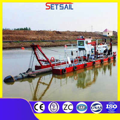 Siemens PLC 6 Inch Cutter Suction Dredger with 38kw Cutter Head Power and Hydrocyclone