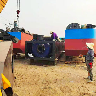 Customized Hydraulic Winch Cutter Suction Sand Dredger and High Capacity for Dredging