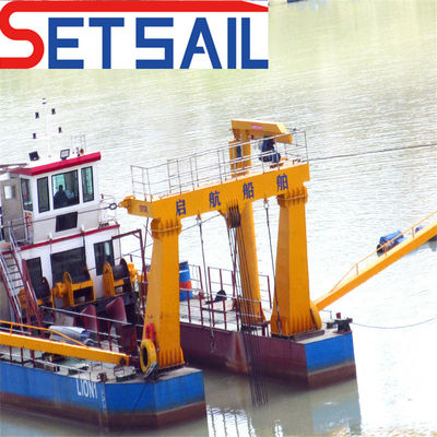 Diesel Engine Cutter Suction Dredger with Anchor Boom and Optional Concentration Meter