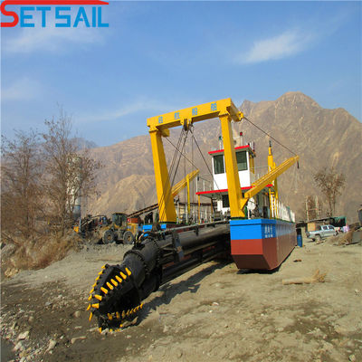450m3 Water Flow 6 Inch Cutter Suction Dredger with Durable Hull and Diesel Engine