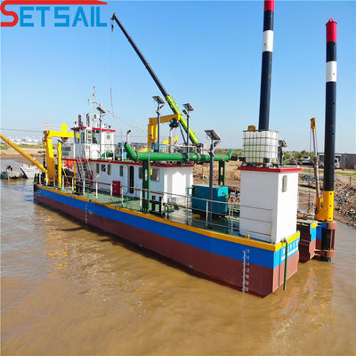 450m3 Water Flow 6 Inch Cutter Suction Dredger with Durable Hull and Diesel Engine
