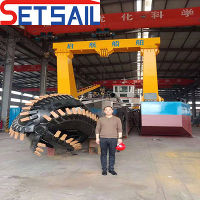 Hydrocyclone Cyclone Type Cutter Suction Sand Dredger with Automatic Monitoring System