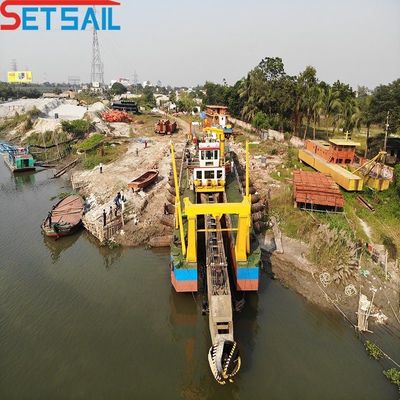 450m3 Water Flow 6 Inch Cutter Suction Dredger with Durable Hull and Diesel Engine
