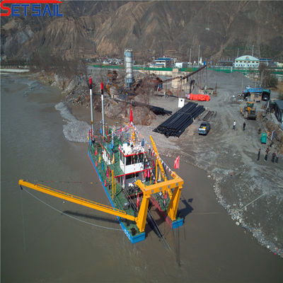 6 Meter Dredging Depth Cutter Suction Sand Digging Machinery with Diesel Engine