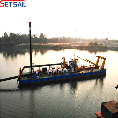 6 Meter Dredging Depth Cutter Suction Sand Digging Machinery with Diesel Engine