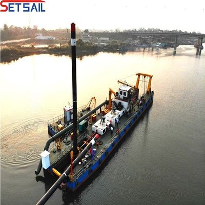 6 Meter Dredging Depth Cutter Suction Sand Digging Machinery with Diesel Engine