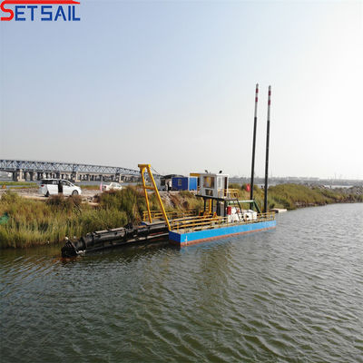 6 Meter Dredging Depth Cutter Suction Sand Digging Machinery with Diesel Engine