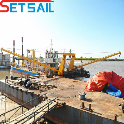 Total Height 1.26meter 6 Inch Cutter Suction Dredging Machine for Reservoir CTN Slot Type