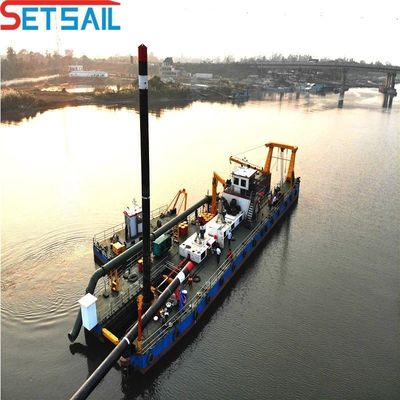 Full Payment Cummins Generator Set Cutter Suction Dredger with Weichai Diesle Engine
