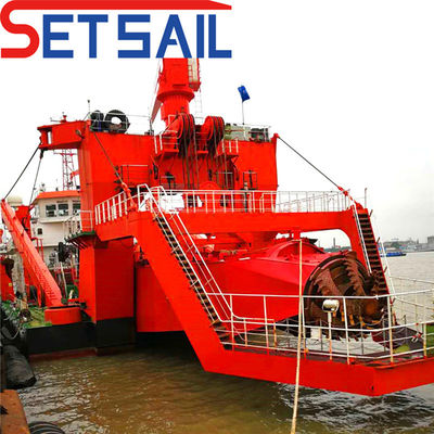 Customized Request Durable Diesel Engine Cutter Suction Dredger with Hydraulic System