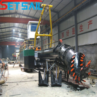 Rexroth Hydraulic System Cutter Suction Sand Dredger with 120m3-8000m3 Total Capacity