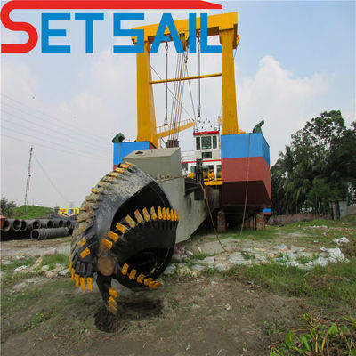 Diesel and Electrical CTS Slot Type Cutter Suction Dredger with Underwater Sand Pump