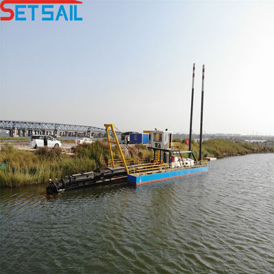 Diesel Engine Power Cutter Suction Dredger with Depth Sounder 30-Day Return Policy