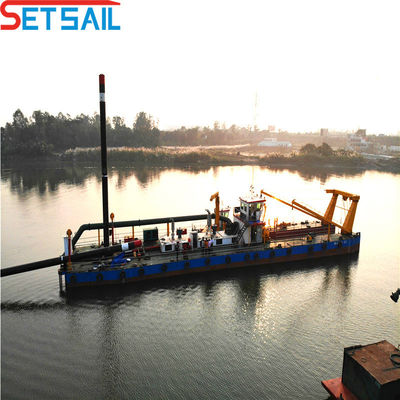 Diesel Engine Power Cutter Suction Dredger with Depth Sounder 30-Day Return Policy