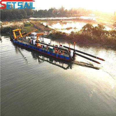 Diesel Engine Power Cutter Suction Dredger with Depth Sounder 30-Day Return Policy