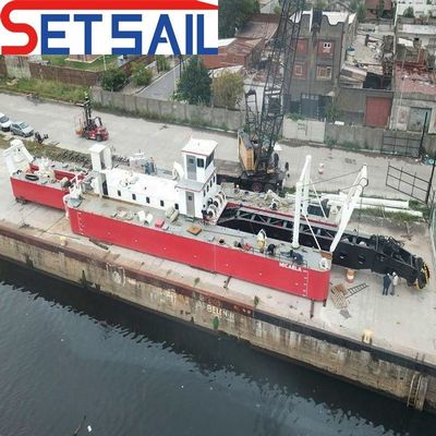 Total Breadth 5m-15m Siemens PLC Cutter Suction Dredger with Rexroth Hydraulic Germany