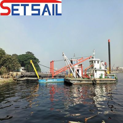 Xinhong Hydraulic Winch Cutter Suction Dredger with Water Flow Meter and Cummins Engine